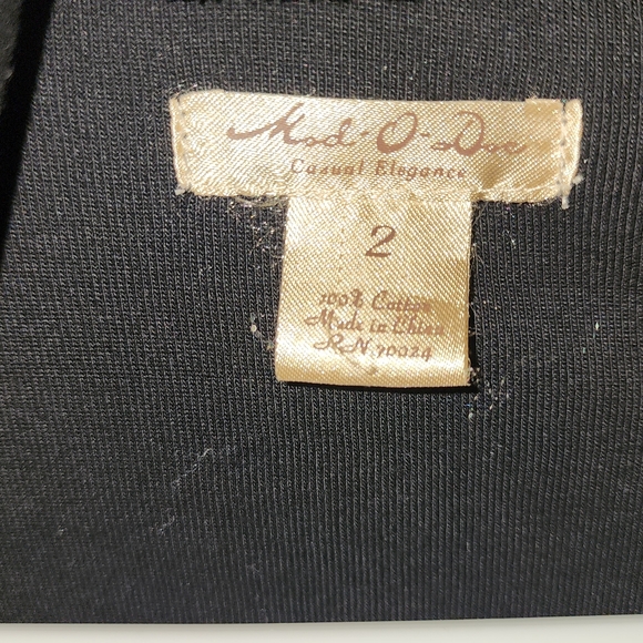 Mod-O-Doc Full Zip Knit Sweater Womens Pockets Long Sleeve mododoc - Picture 8 of 10